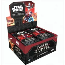 Asmodee Star Wars Unlimited Twilight of the Republic Booster Display (24 Booster)