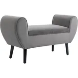 Homcom Sitzbank Polyester Gummiholz
