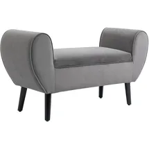 Homcom Sitzbank Polyester Gummiholz