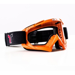 rueger-helmets Skihelm RB-970 Crossbrille Endurobrille Quadbrille Motocrossbrille ruegerRB-970 Crossbrille orange orange