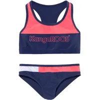 KangaROOS Bustier-Bikini Colourblocking Blau 170/176
