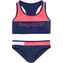 KangaROOS Bustier-Bikini Colourblocking Blau 170/176