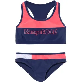 KangaROOS Bustier-Bikini Colourblocking Blau 170/176