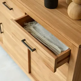 Tikamoon Highboard 150 cm Beige / Braun