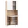 BIM Furniture Megan 1 Klapptisch 0 x 0 cm Sonoma Eiche/Weiß Glänzend