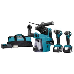 Makita 18-Volt-Kombiset zum (Schlag-)Schrauben und Bohren in Holz und Beton