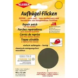 Kleiber + Co.GmbH Aufbügel-Flicken Zephir, Khaki, ca. 40 cm x 12 cm