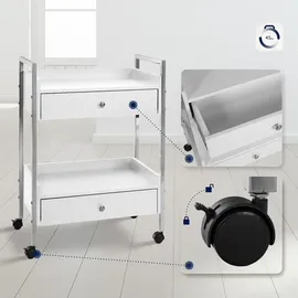 CLP Luxus Gerätewagen weiß