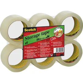 Scotch Paketband transparent 50 mm x 66 m 6 St.