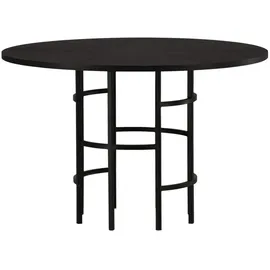 Livetastic Esstisch, Copenhagen Ø ca. 115 cm, Schwarz,
