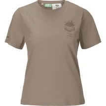 Scott Defined DRI Kurzarm-T-Shirt Toast Beige L