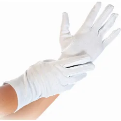 Hygostar® Blanc Baumwollhandschuhe 2711 , 1 Karton = 25 Packungen à 12 Paar = 300 Paar, Größe XL
