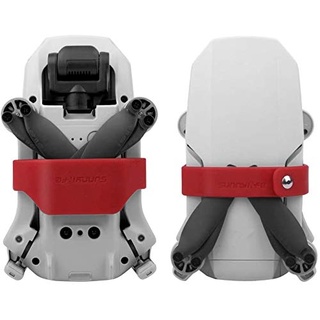 Hensych Propellerhalter Klingenhalterung für Mavic Mini, Silikon Klingenfixierer Stabilisatoren Transportschutz Soft Clip für Mavic Mini/Mavic Mini 2/Mini SE Zubehör(rot)