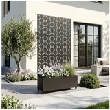 casa.pro Aaskis 190 x 82 x 38 cm Schwarz
