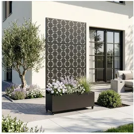 casa.pro Aaskis 190 x 82 x 38 cm Schwarz