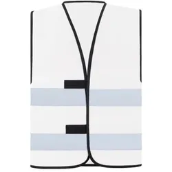 Warnweste „Dortmund“, Weiß, Größe XL - weiss - XL