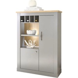Home Affaire Mehrzweckschrank »CHAMBORD«, Breite ca. 103 cm grau