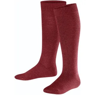 Falke Comfort Wool Kniestrümpfe aus Wolle Kinder ruby 19-22