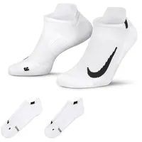 Nike Multiplier Running No-Show-Laufsocken White/Black 42-46