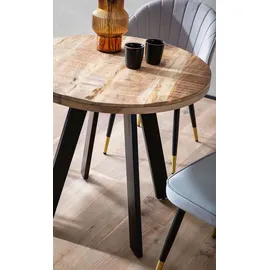 Wohnling Esstisch 80 x 75 x 80 cm braun