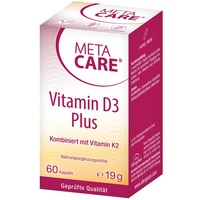 ALLERGOSAN Meta Care Vitamin D3 Plus Kapseln 60 St.