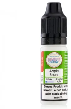 Apple Sours Tuck Shop Serie 50/50 10ml Liquids by Dinner Lady 6mg / 10ml