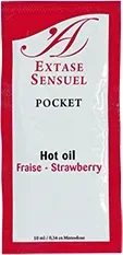 EXTASE SENSUAL - ERDBEER STIMULIERENDES ÖL 10 ML