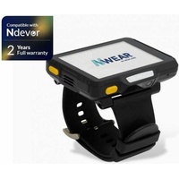 Newland Nwear - WD1 (Wearable Device One) with 2.8" Touch Screen, BT, Wi-Fi (dual band), 4G, GPS, C, Barcode-Scanner, Schwarz