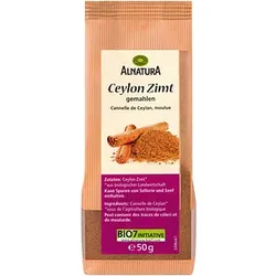 ALNATURA Ceylon Zimt Bio-Gewürz, 50,0 g