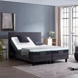 V6 Boxspringbett Motorbett 209E Bestes Preis-Leistungs-Verhältnis - Schwarz