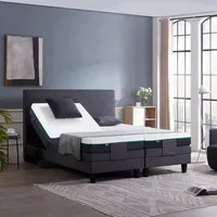 V6 Boxspringbett Motorbett 209E Bestes Preis-Leistungs-Verhältnis - Schwarz