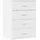 vidaXL Sideboard 60 x 80 x 39 cm Weiß