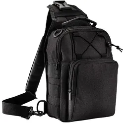 mit Firmenlogo möglich  Bodybag DELTA in 30315_Schwarz, Gr. One Size