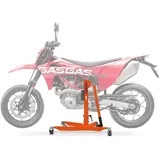 Zentralständer passend für Gas Gas SM 700 Supermoto 22-24 orange Motorradheber ConStands Power-Classic