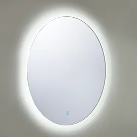 Beliani Beliani, Spiegel, Viriat 60 cm mit Led Beleuchtung Rechteckig Antibeschlagsystem Touch Sensor Modern