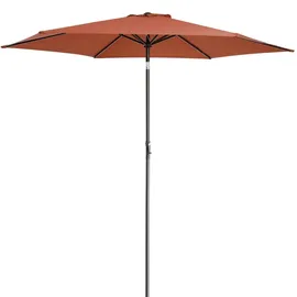 Kingsleeve Gartenschirm Ø 300 cm terracotta