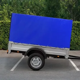 Vendomnia Anhängerplane für Stema 750 2075 x 1150 x 900 mm wasserdicht