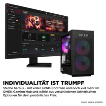 HP OMEN Gaming-PC Ryzen 7 9800X3D 5,2 GHz 32 GB RAM 2 TB SSD RTX 5080 Win 11