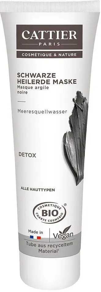 Preisvergleich Produktbild Cattier schwarze Heilerde Maske 100 ml Gesichtsmaske