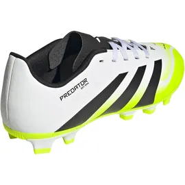 adidas Predator Club FG/MG Kinder Fussball-Rasenschuhe Ftwwht/Cblack/Luclem 37 1/3