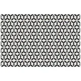 Tulup Fliesenaufkleber Fliesenaufkleber Fliesenfolie Symmetrische Geometrie Fliesensticker 15 cm x 15 cm