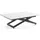 WFL GROUP Axen Weiß Laminat 120-160 x 80 x 38-75 cm