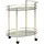 KADIMA DESIGN Design Servierwagen 67x79 cm Mobile Mini Bar, Beistelltisch auf | Gr.: onesize