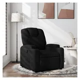vidaXL Relaxsessel 88 x 97 x 88 cm Schwarz mit Liegefunktion