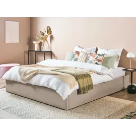 Beliani Dinan 180 x 200 cm Hellbraun