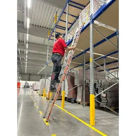 Hymer Einhänge-Schiebeleiter 2 x 10 Sprossen