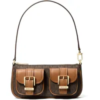 Michael Kors 32S5GZCU1B-252 Clutch Leather Brown
