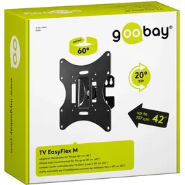 goobay TV EasyFlex M 17-42" schwarz