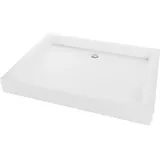 Mexen Rio rechteckige Duschwanne 100 x 80 cm, weiß - 45108010