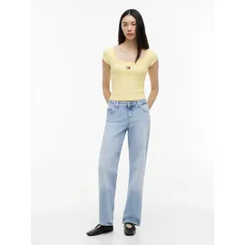 Tommy Hilfiger straight fit Jeans aus Baumwoll-Lyocell-Mix Modell 'SOPHIE', Jeansblau, 28/32